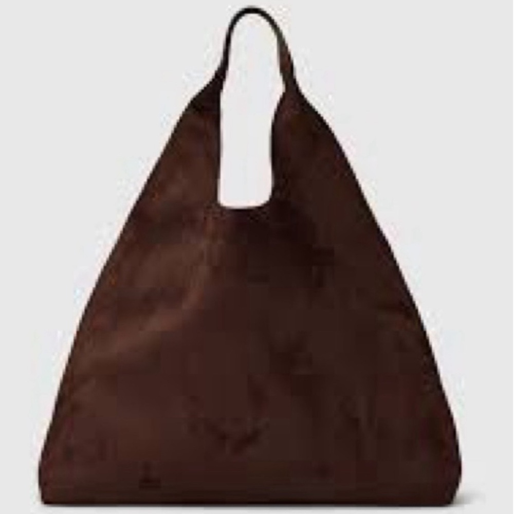 Gap vegan suede slouchy tote bag